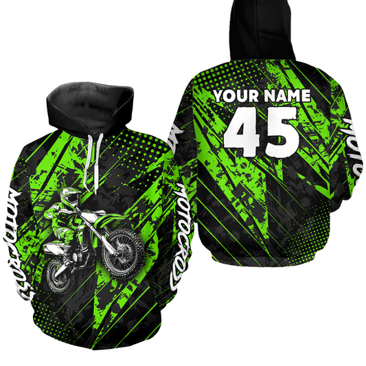 Custom Motocross Racing Hoodie Dirt Bike Off Road Motocross Hoodie Shirt for Men Women HOT21