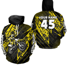 Load image into Gallery viewer, Custom Motocross Racing Hoodie Dirt Bike Off Road Motocross Hoodie Shirt for Men Women HOT21