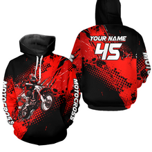 Load image into Gallery viewer, Motocross Hoodie Jersey for Kid Men Women Custom Dirt Bike Racing Motorcycle Hoodie Shirt HOT28