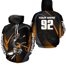 Load image into Gallery viewer, Custom Youth Motocross Hoodie Jersey Dirt Bike Racing Motorcycle Hoodie Shirt for Men Women HOT27