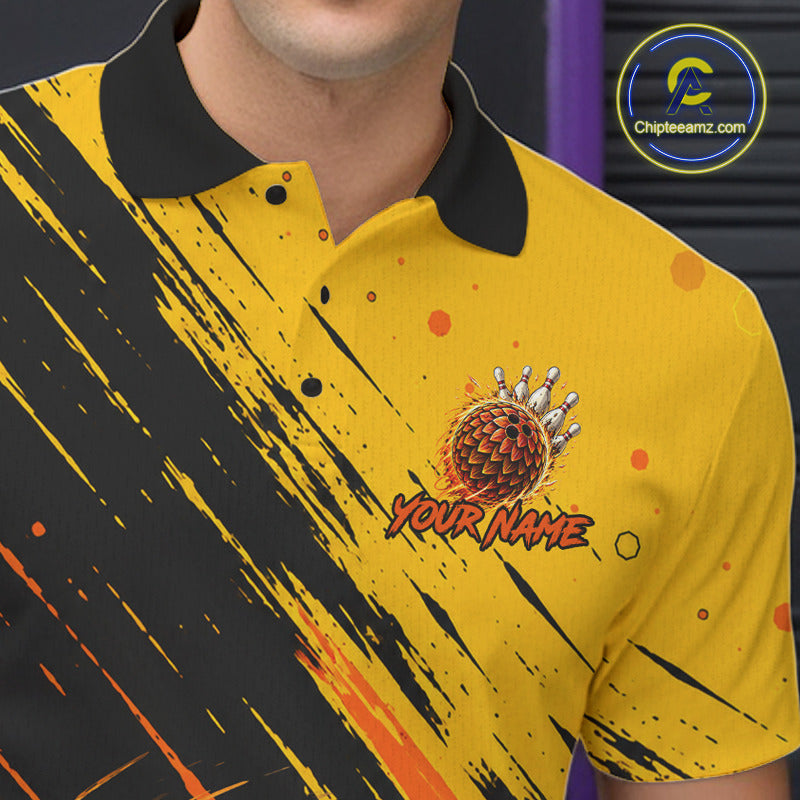 Custom Funny Pangolin Bowling Team Shirts Bowling Jersey for Men Bowling League HNT452