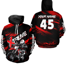 Load image into Gallery viewer, Motocross Racing Hoodie Custom Dirt Bike Off Road Motocross Hoodie Shirt for Men Women HOT22
