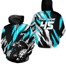 Load image into Gallery viewer, Custom Youth ATV Motocross Hoodie Jersey Off-Road Hoodie Shirt for Kid Men Women HOT04