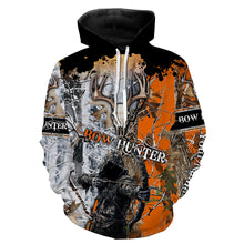 Load image into Gallery viewer, Archery Bow Hunting Deer Skull Grim Reaper Camouflage Customized Name Shirt TTN14