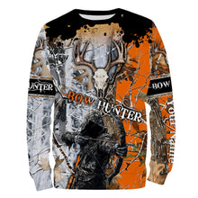 Load image into Gallery viewer, Archery Bow Hunting Deer Skull Grim Reaper Camouflage Customized Name Shirt TTN14