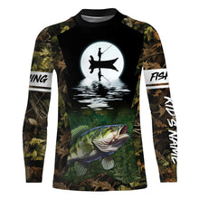 Load image into Gallery viewer, Bass Fishing Tournament Long Sleeve Performance Fishing UV Protection Shirts TTN111