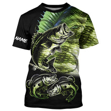 Load image into Gallery viewer, Bass fishing custom fishing apparel, Bass Fishing jerseys for Fisherman Bass Fishing TTV41