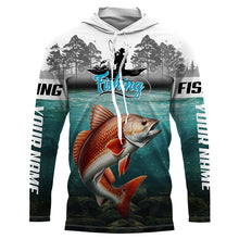 Load image into Gallery viewer, Personalized Redfish fishing custom fishing apparel, Redfish Fishing jerseys for Fisherman TTV57