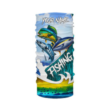 Load image into Gallery viewer, Wahoo Mahi Tuna slam Custom performance Fishing Shirts, Offshore slam Fishing shirt TTV92