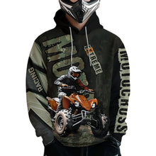 Load image into Gallery viewer, Camo Quad Bike Hoodie For Adult Atv Motocross Hooded Jersey Retro Off-Road Extreme Quad Shirt Vintage NHN005