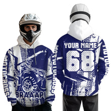 Load image into Gallery viewer, Personalized ATV Motocross Hoodie Adult Men Women Quad Shirt ATV Riding Hoodie MHATV16