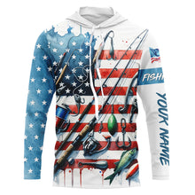 Load image into Gallery viewer, American Flag UV Protection Fishing Shirt Fishing Jersey For Fisherman A52