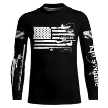 Load image into Gallery viewer, American Flag UV Protection Fishing Hunting Shirt For Fisherman Hunter A44