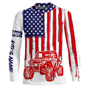 American flag UTV motocross off-road UV protection jersey A22