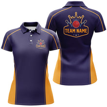 Load image into Gallery viewer, Custom Bowling League Shirts For Women, Personalized Bowling Team Jerseys IPHW5161