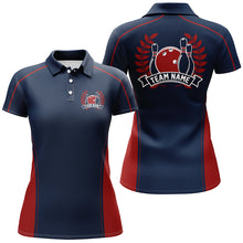 Load image into Gallery viewer, Custom Bowling League Shirts For Women, Personalized Bowling Team Jerseys IPHW5162