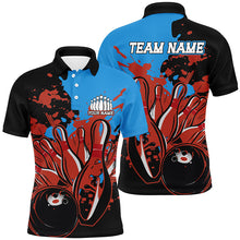 Load image into Gallery viewer, Personalized Multi-Color Bowling Team Jerseys, Bowling Tournament Shirts Bowling Apparel For Men And Women IPHW6565