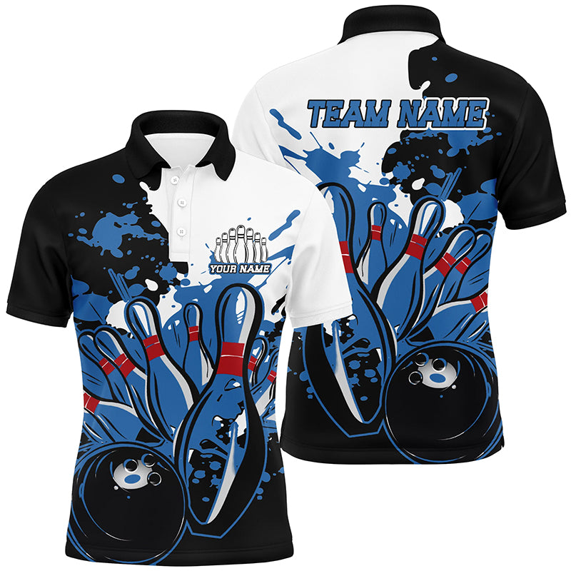 Personalized Multi-Color Bowling Team Jerseys, Bowling Tournament Shirts Bowling Apparel For Men And Women IPHW6565