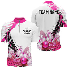Load image into Gallery viewer, Custom Bowling Uniforms, Pink Outfit Bowling Shirts For Men Bowling Team Shirts IPHW7129