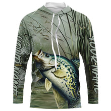 Load image into Gallery viewer, Crappie Fishing Custom 3D All Over Printed Long Sleeve Shirts, Crappie Fisherman Jerseys IPHW6636