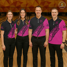 Load image into Gallery viewer, Custom Bowling Shirts For Women, Bowling Team Shirts Bowling Strike | Pink IPHW4290