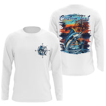 Load image into Gallery viewer, Custom Marlin Fishing Long Seeve Sport Fishing Shirts, Saltwater Performance Fishing Shirt IPHW7071