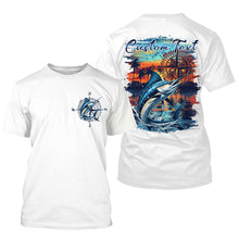 Load image into Gallery viewer, Custom Marlin Fishing Long Seeve Sport Fishing Shirts, Saltwater Performance Fishing Shirt IPHW7071