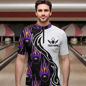 Custom Bowling Shirts For Men And Women, Personalized Bowling Team Jerseys IPHW4598