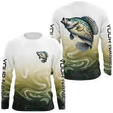 Load image into Gallery viewer, Crappie Fishing Long Sleeve Tournament Shirts, Custom Crappie Fishing Jerseys IPHW6342