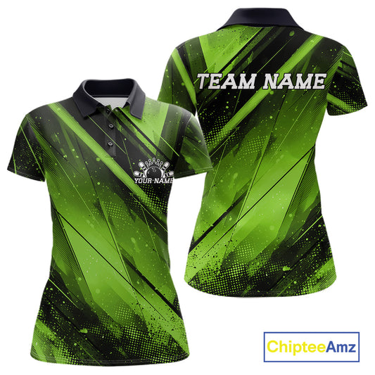 Green and black sports jersey with 'Team Name' text and Chiptee Amz branding.