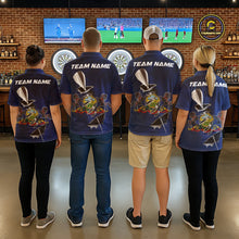 Load image into Gallery viewer, Custom Pennsylvania State Flag Silver Dart Steel Tip Dart Men Polo Shirt, Dart Team Jerseys IPHW10566