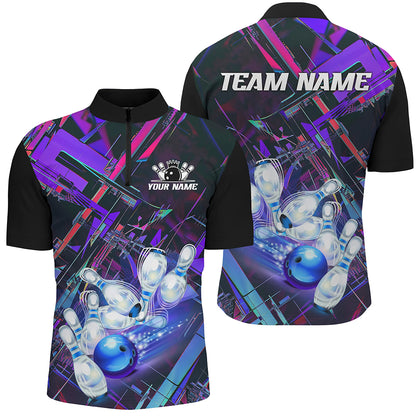 Custom Colorful Bowling League Shirts For Men And Women, Bowling Tournament Team Jerseys IPHW6719