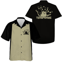 Load image into Gallery viewer, Custom Classic 50S Style Bowling Unisex Hawaiian Shirts, Vintage Bowling Team Outfit IPHW10066