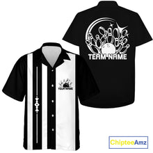 Load image into Gallery viewer, Custom Classic Vintage Bowling Team Shirts, 50S Retro Bowling Button Up ShirtIPHW10867