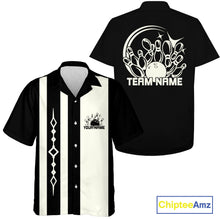 Load image into Gallery viewer, Custom Classic Vintage Bowling Team Shirts, 50S Retro Bowling Button Up Shirt IPHW10876