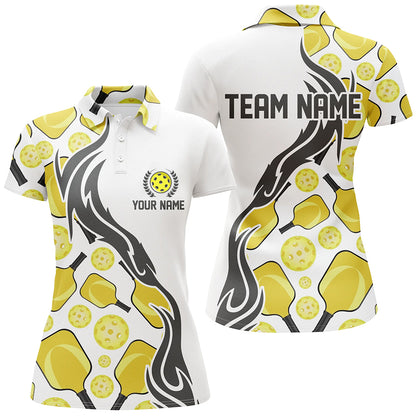 Custom Women's Pickleball Polo Shirts With Team Name, Outdoor Pickleball Outfits For Players IPHW5195