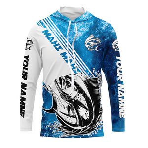 Mahi Mahi Fishing Custom Long Sleeve Performance Shirts, Saltwater Mahimahi Fishing Shirts IPHW6307