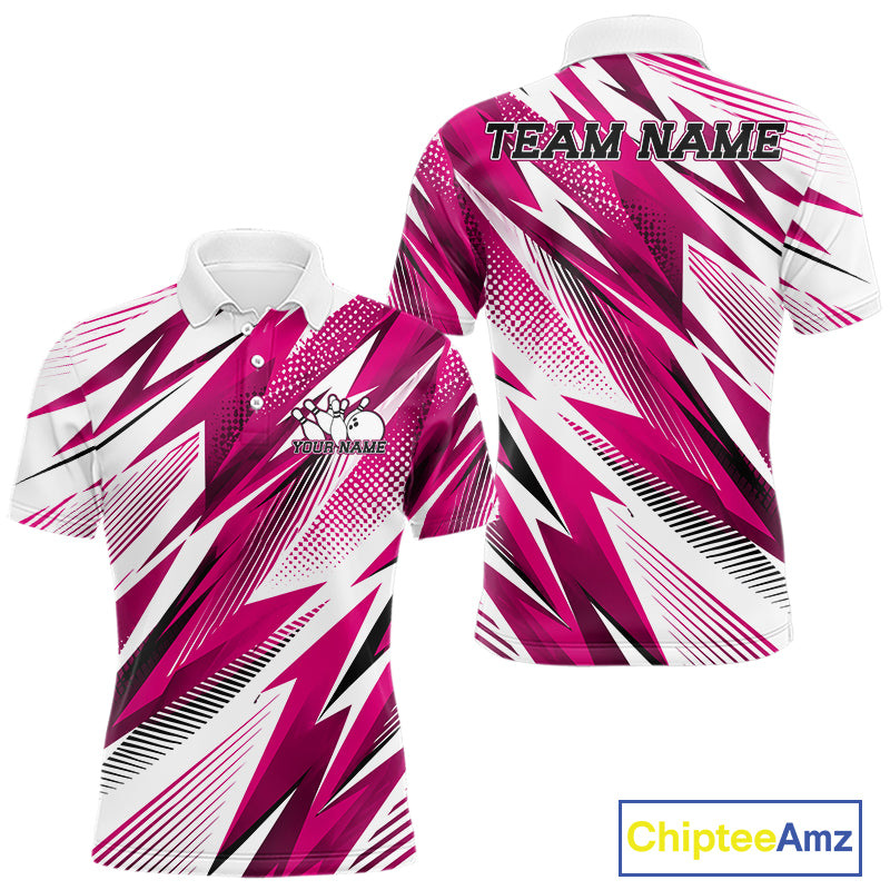 Pink and white sports jersey with 'Team Name' text on a white background