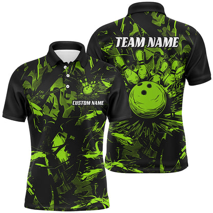 Personalized Multi-Color Camouflage Bowling For Men, Women, Bowling Ball And Pins Bowler Outfits Bowling Tournament IPHW6570
