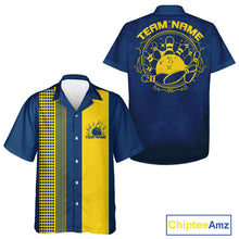 Load image into Gallery viewer, Custom Retro Bowling Hawaiian Shirts For Men And Women, Vintage Bowling Team Shirt IPHW10083