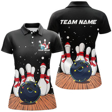 Load image into Gallery viewer, Red Custom Christmas Bowling Team Shirts For Women, Xmas Bowling Team Outfits Gifts IPHW7856