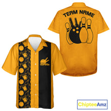 Load image into Gallery viewer, Custom Vintage Bowling And Beer Men And Women Shirts, Retro Bowling Beer Shirt IPHW10084