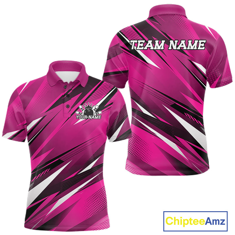 Pink and black sports jersey with 'Team Name' text on a white background, featuring Chiptee Amz branding.