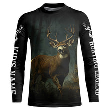 Load image into Gallery viewer, Deer Hunting Customize Name 3D All Over Printed Shirts, personalized Deer hunting apparel NQS698