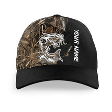 Load image into Gallery viewer, Catfish Fishing Tattoo camo Custom fishing hat Unisex Fishing Baseball Angler camo hat NQS2662