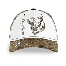 Load image into Gallery viewer, Bear hunting Custom hunting hat, bear tattoo hat Unisex Hunting Baseball hat NQS1990