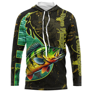 Peacock Bass Custom Long Sleeve tournament Fishing apparel, Peacock Bass Fishing jerseys - NQS1996