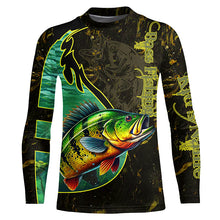 Load image into Gallery viewer, Peacock Bass Custom Long Sleeve tournament Fishing apparel, Peacock Bass Fishing jerseys - NQS1996