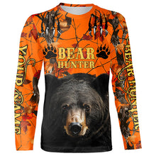 Load image into Gallery viewer, Black Bear Hunting Customize Name 3D All Over Printed Shirts Personalized Hunting gifts NQS637