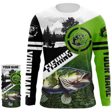 Load image into Gallery viewer, Largemouth Bass fishing Customize All Over Printed Shirts For Men And Women Personalized Fishing Gift NQS241